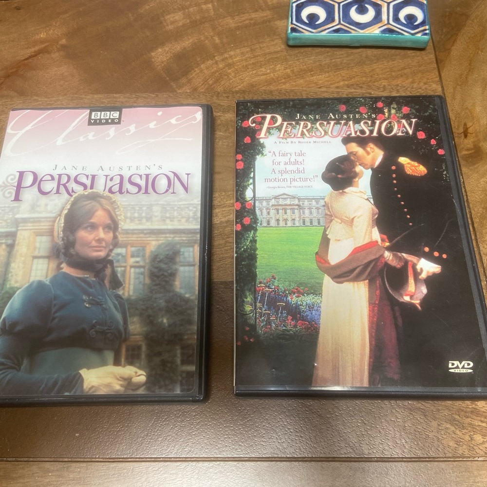 Jane Austin’s Persuasion Dvd Bundle of 2 Versions - Picture 2 of 14